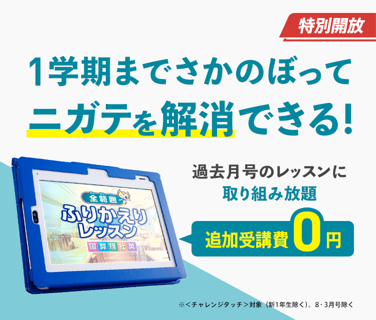 公式 進研ゼミ小学講座 チャレンジ チャレンジタッチ 小学生向け通信教育 学習教材