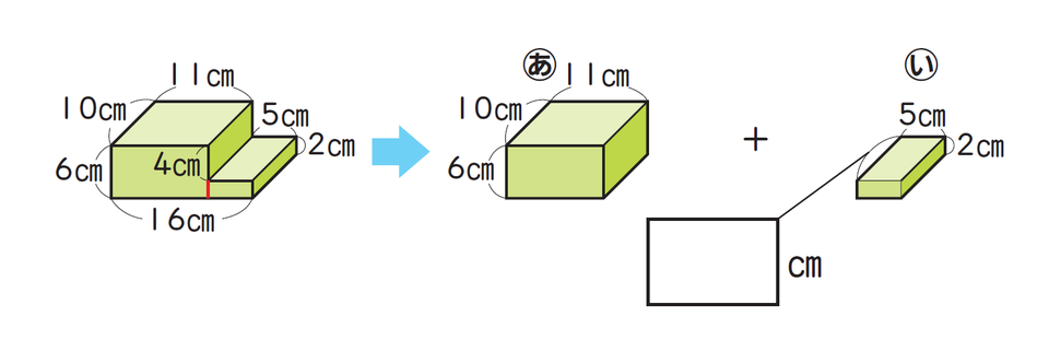 複雑なかたちの立体の体積の求め方