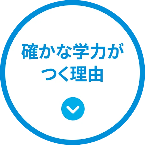 確かな学力がつく理由