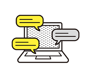 チャットで質問