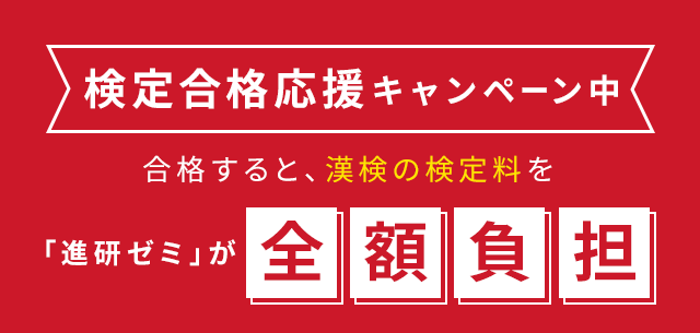 検定合格応援キャンペーン中