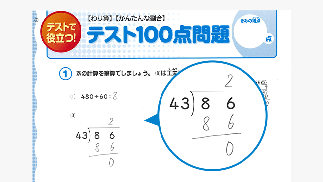 テスト100点問題