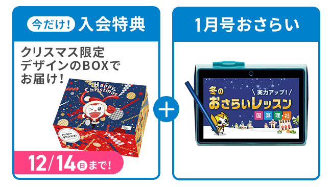 12/14までの入会者限定セット
