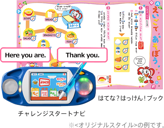 チャレンジスタートナビ はてな?はっけん!ブック