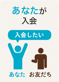 あなたが入会