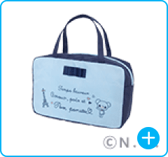 ポンポネットパステルリボンバッグ