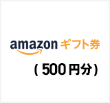 Amazonギフト券(500円分)