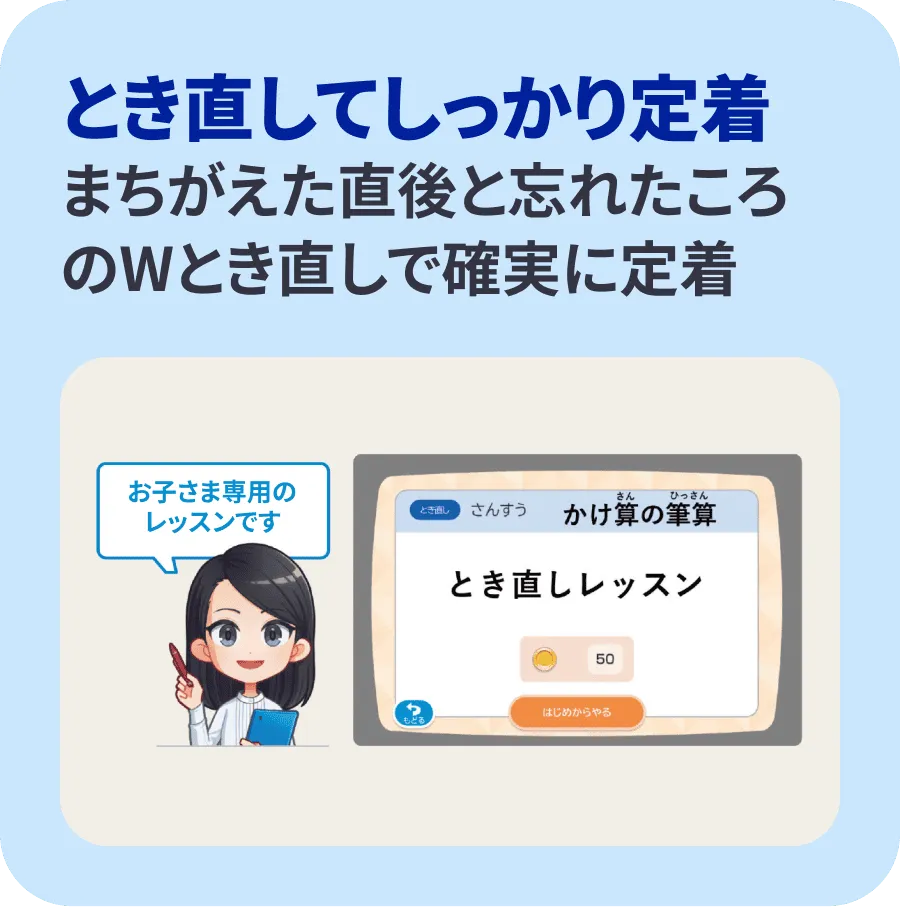 ●ちょうどいいレベル選択
追加受講費不要で
3つのコースから選べる！