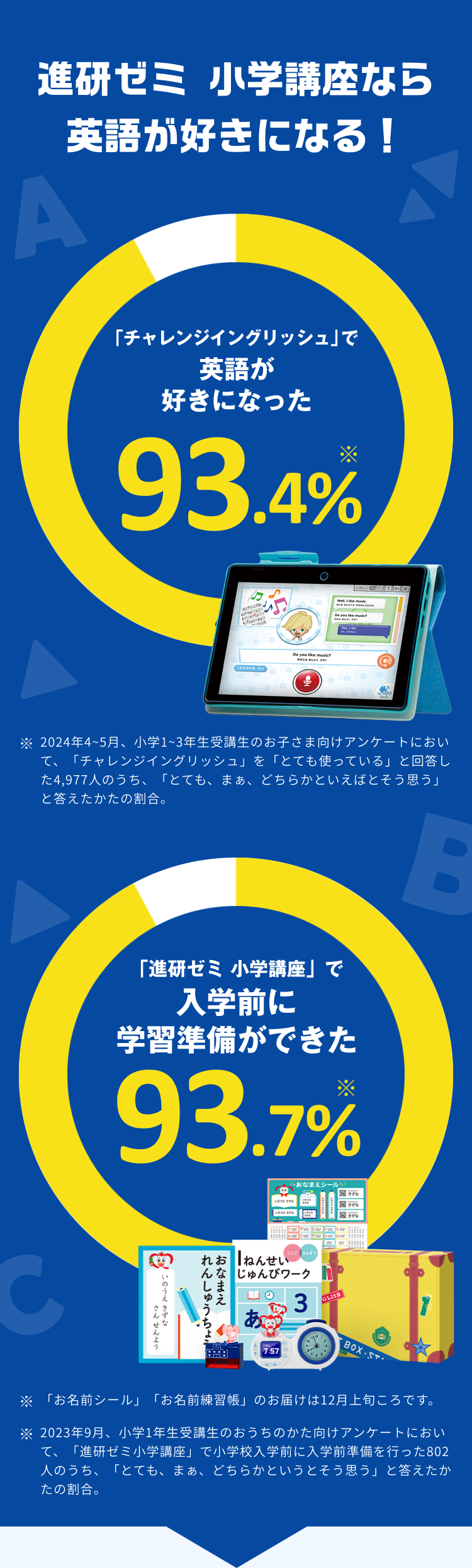 進研ゼミ　小学講座なら英語が好きになる！