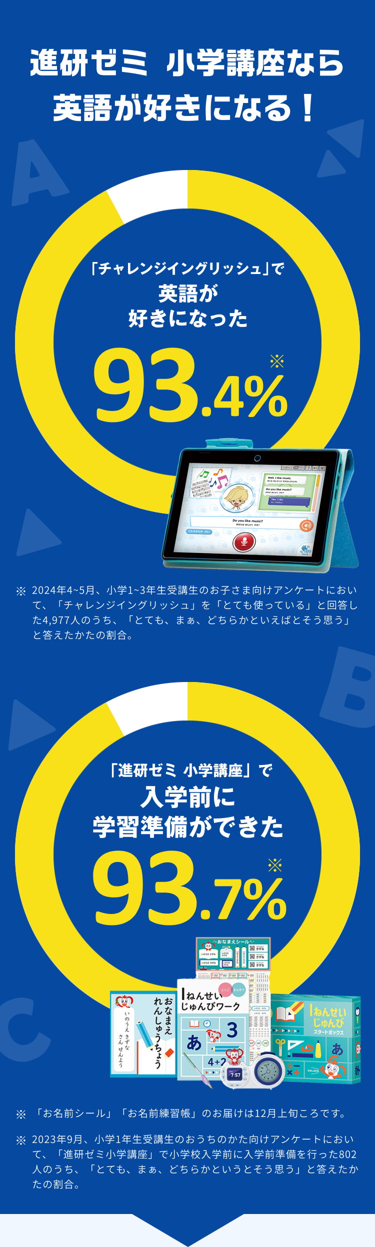 進研ゼミ　小学講座なら英語が好きになる！