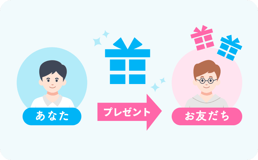 あなた プレゼント お友だち