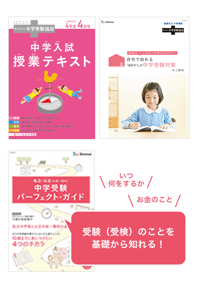 中学受験講座 | オプション教材 | 進研ゼミ小学講座