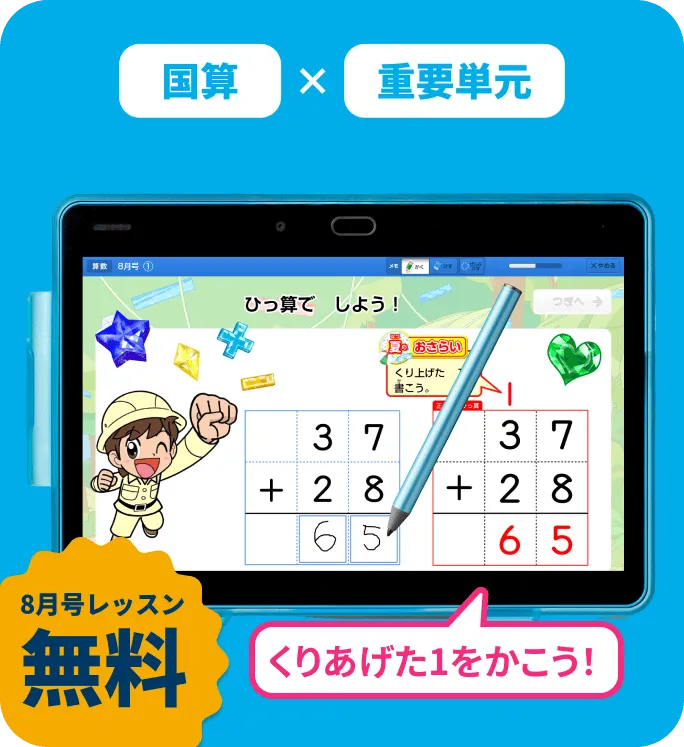 「後」の時刻は長いはりをすすめるよ！