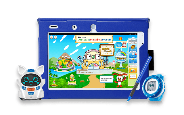 チャレンジタッチ学習の流れ 2年生 進研ゼミ小学講座