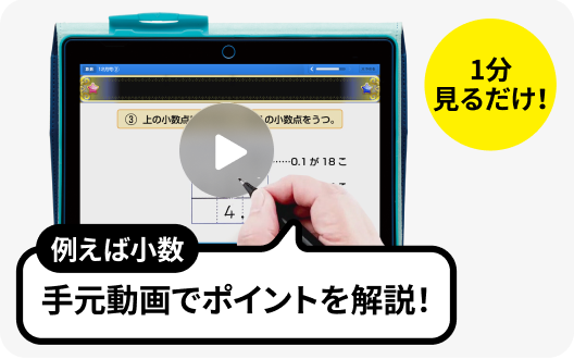 単元ごとにあやふや解消